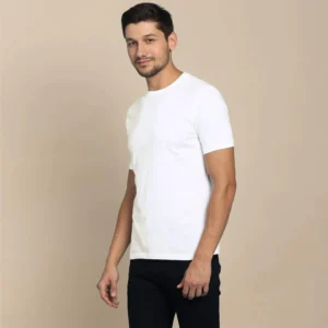 white T-shirt